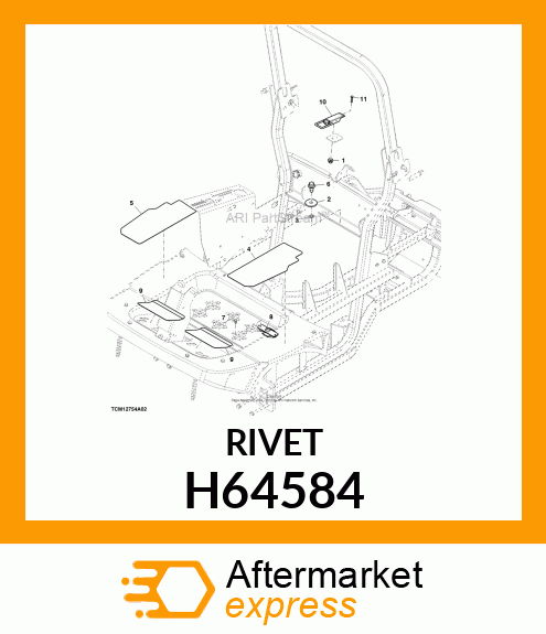 RIVET H64584