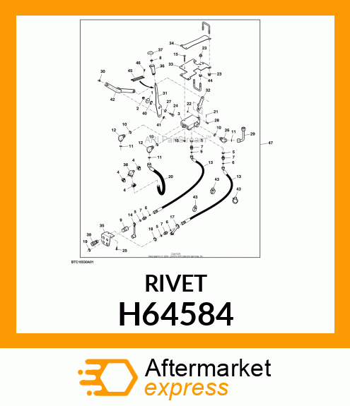 RIVET H64584