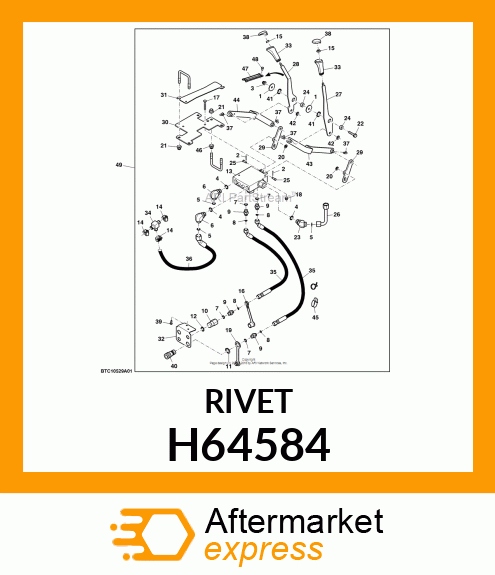 RIVET H64584