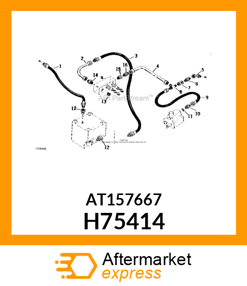 ADAPTER, STRAIGHT H75414