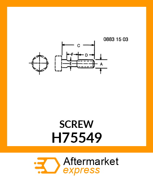 SCREW H75549