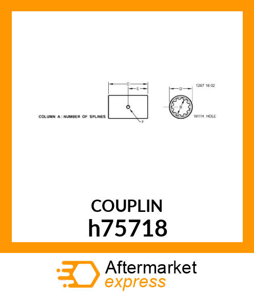 COUPLIN h75718