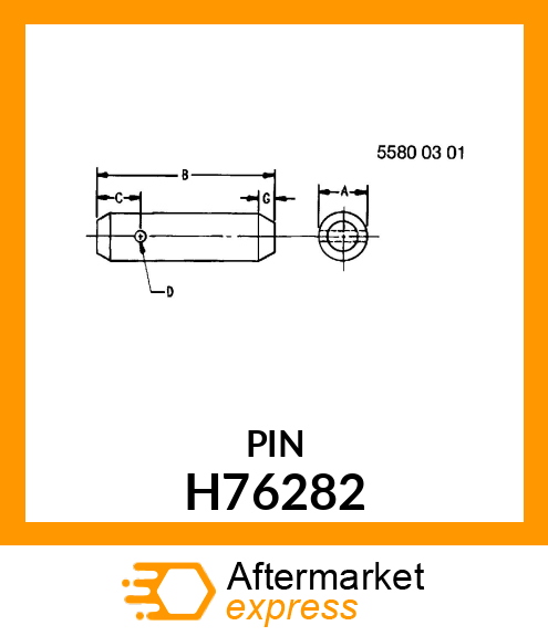 TRUNNION H76282