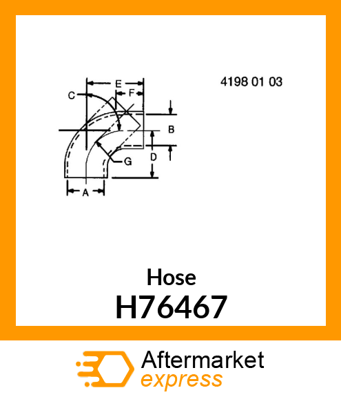 Hose H76467