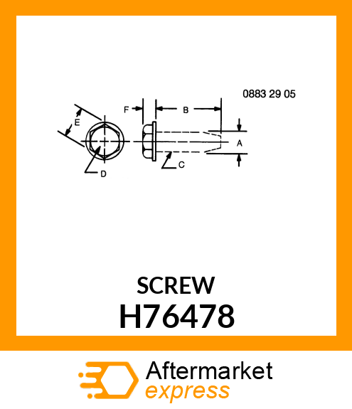 SCREW H76478