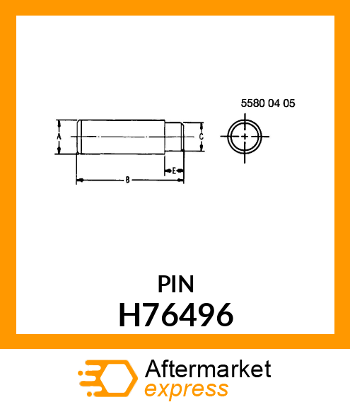 Pin Fastener H76496