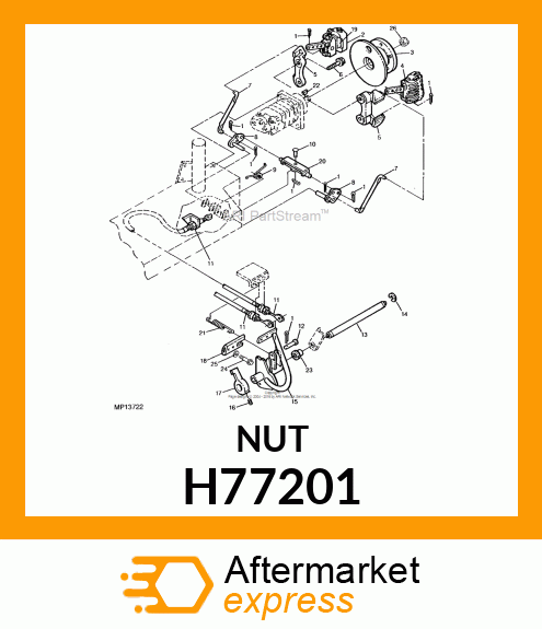 NUT H77201