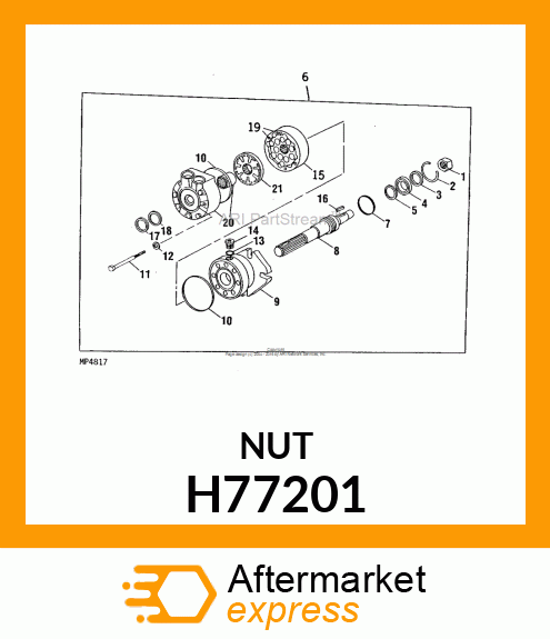 NUT H77201