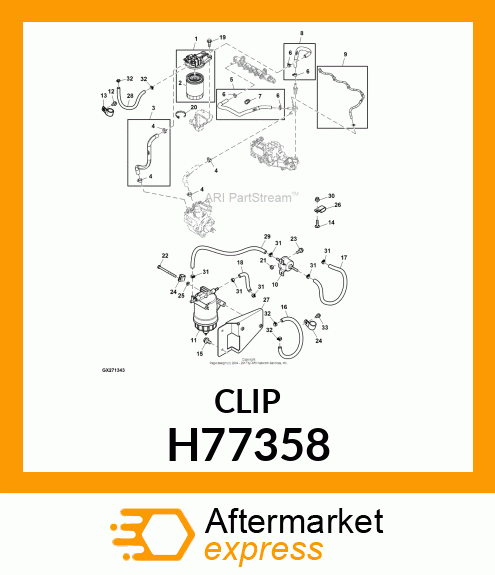 CLIP H77358