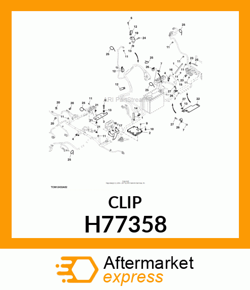 CLIP H77358