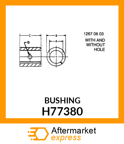 BUSHING H77380