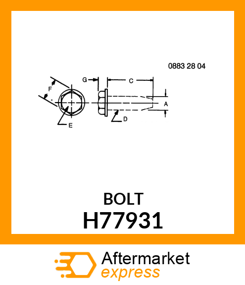 SCREW H77931