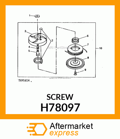 SCREW H78097