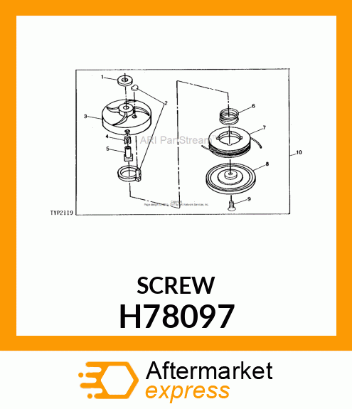 SCREW H78097