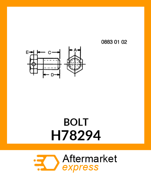 BOLT H78294