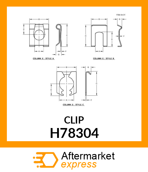 CLIP H78304