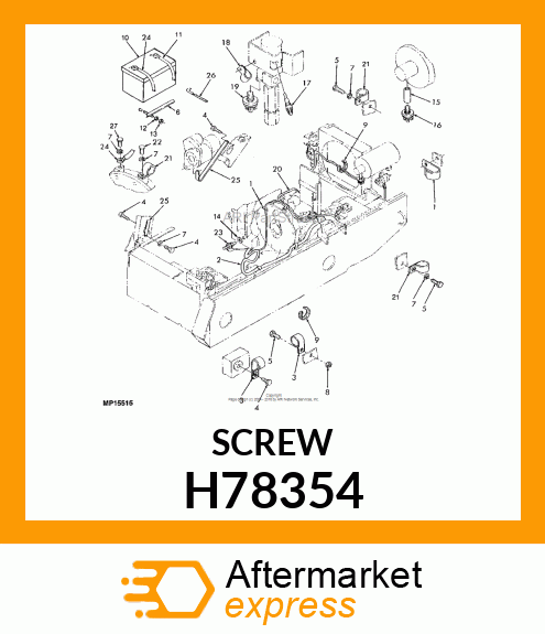 SCREW H78354