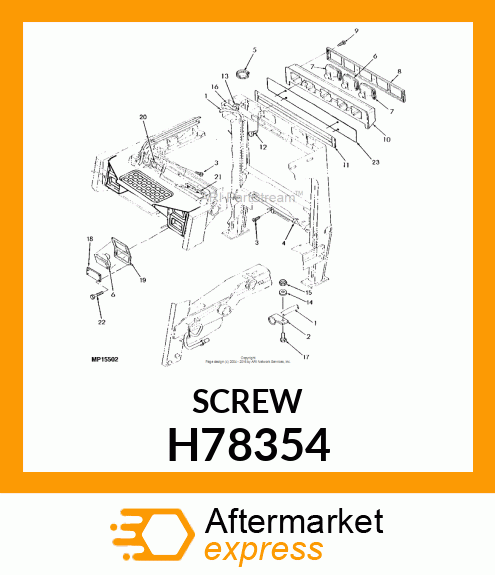 SCREW H78354