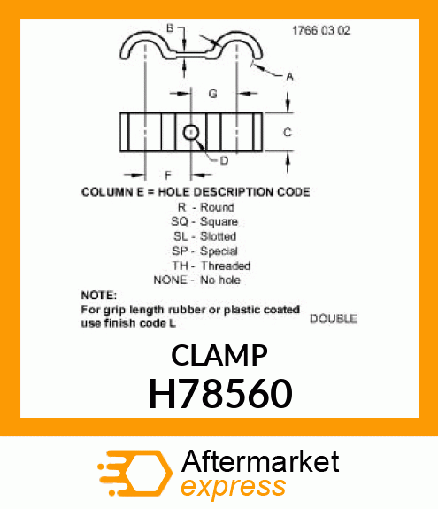 CLAMP H78560