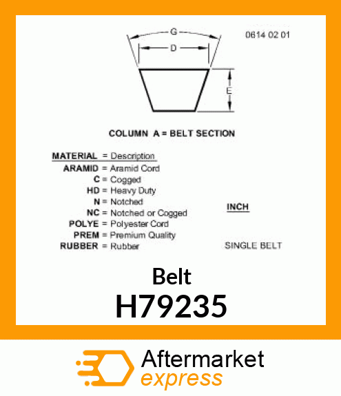 Belt H79235