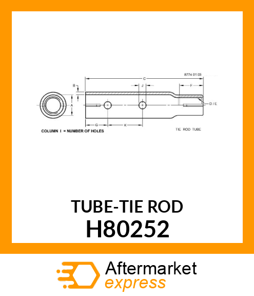 TUBE H80252