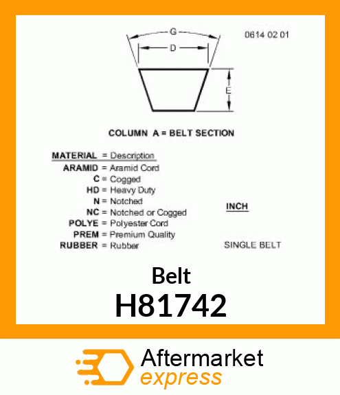 Belt H81742