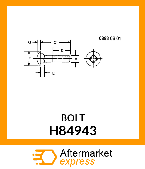 BOLT H84943