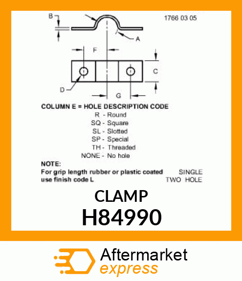 CLIP H84990