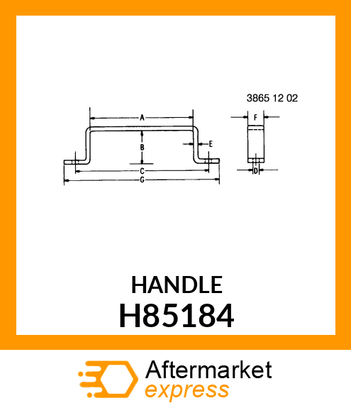 HANDLE, HANDLE H85184