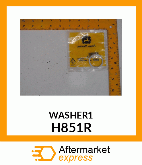 WASHER, ALUMINUM H851R