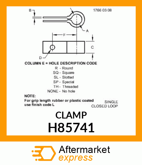 CLAMP H85741