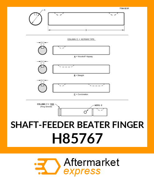 Shaft H85767