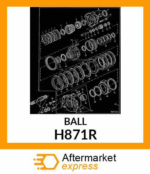 BALL,STEEL H871R