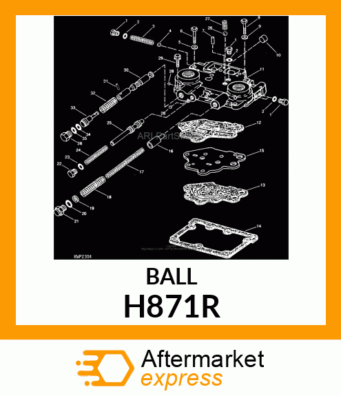 BALL,STEEL H871R