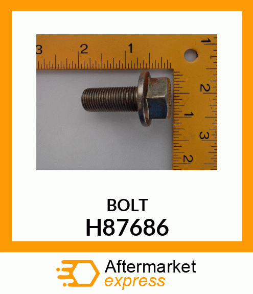 SCREW, HEX FLANGE 1/2 X 1.25 H87686