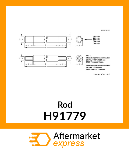 Rod H91779