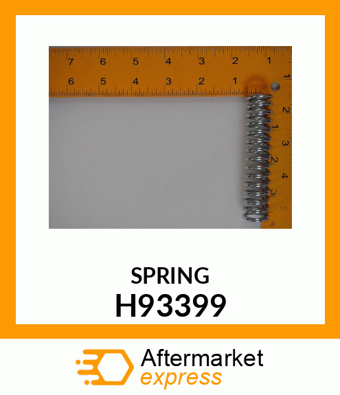 COMPRESSION SPRING, SPRING H93399