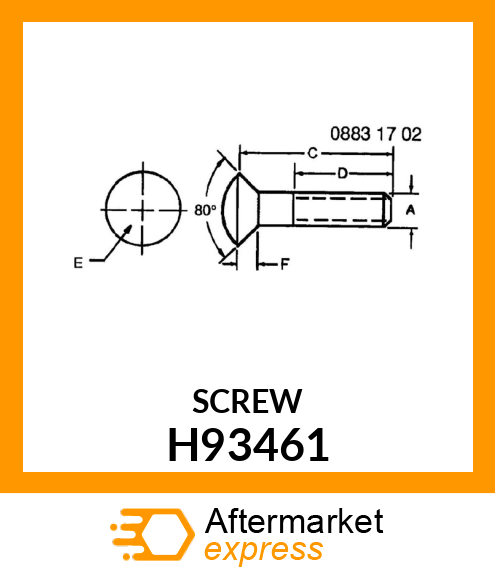 SCREW H93461