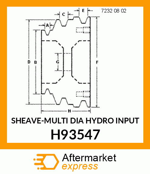 SHEAVE H93547