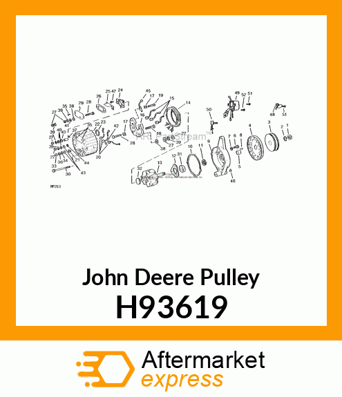 PULLEY H93619