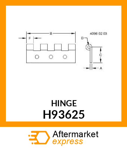 HINGE H93625