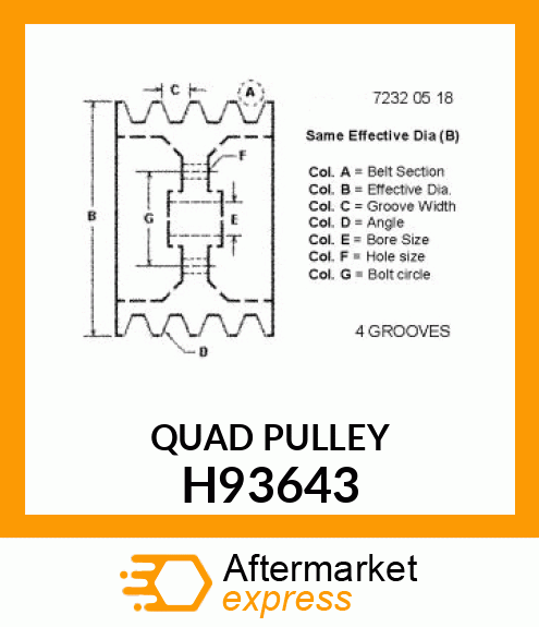 Pulley H93643