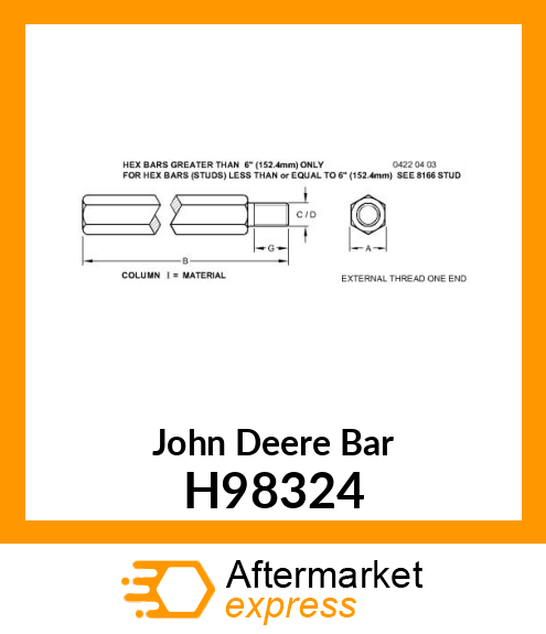 SHAFT H98324