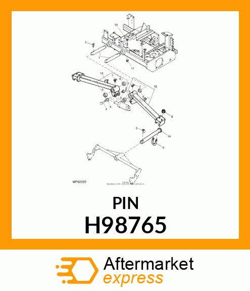 PIN, CYLINDER H98765