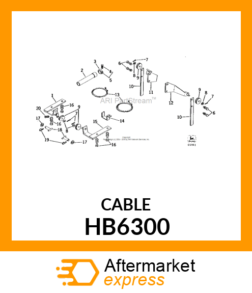 Cable - LIFT CABLE HB6300