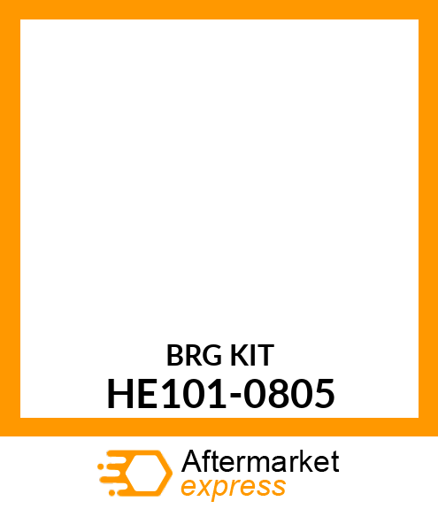 Bearing Kit - KIT, BEARING HE101-0805