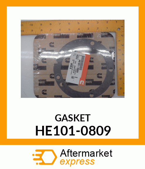 Gasket - GASKET,REAR PLATE HE101-0809