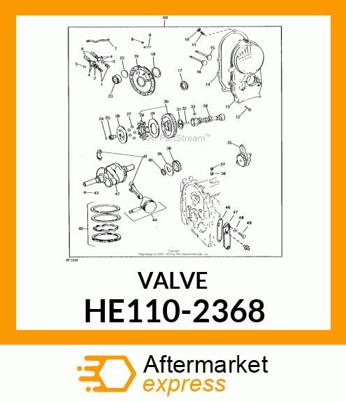 Intake Valve HE110-2368