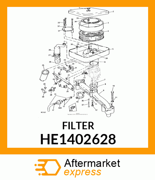 FILTER, FILTER HE140-2628