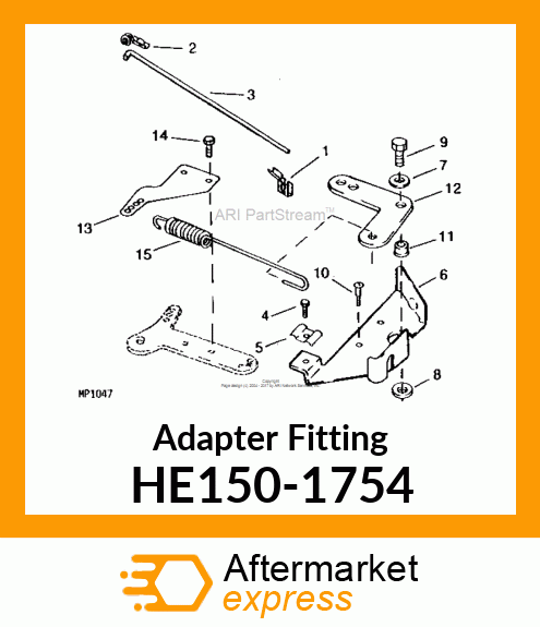 Adapter Fitting HE150-1754